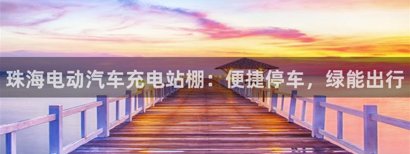 威廉希尔在中国有没有平台直播：珠海电动汽车充电站棚：便捷停车，绿能出行