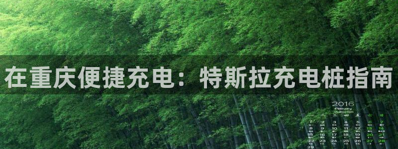威廉国际app下载安卓：在重庆便捷充电：特斯拉充电桩指南