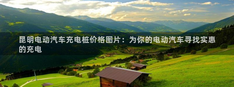 威廉希尔中文网站是不是真的假的：昆明电动汽车充电桩价格图片：为你的电动汽车寻找实惠
的充电
