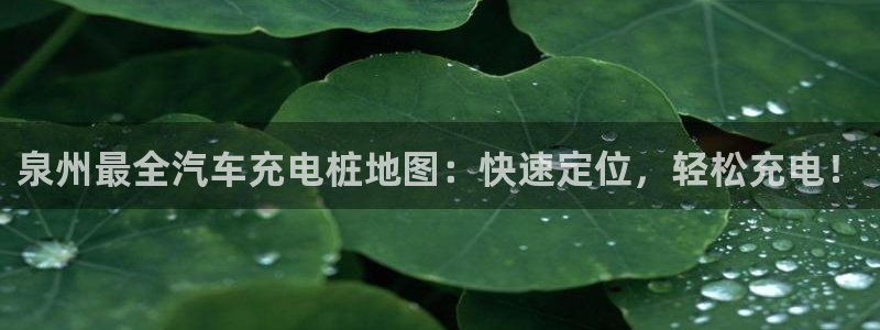威廉游戏主页：泉州最全汽车充电桩地图：快速定位，轻松充电！