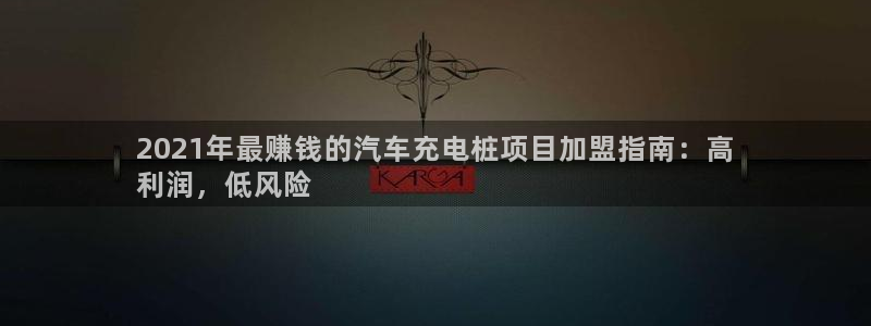 威廉希尔特点：2021年最赚钱的汽车充电桩项目加盟指南：高
利润，低风险