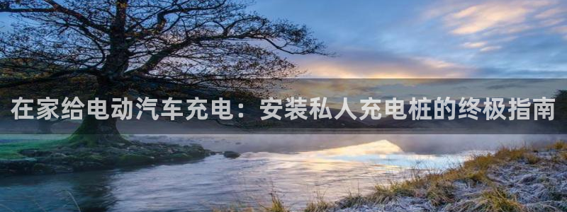 威廉希尔浏览器国际版：在家给电动汽车充电：安装私人充电桩的终极指南