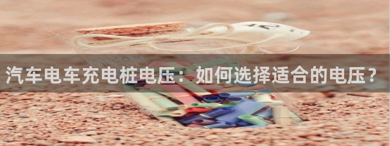 搜索威廉游戏主页：汽车电车充电桩电压：如何选择适合的电压？