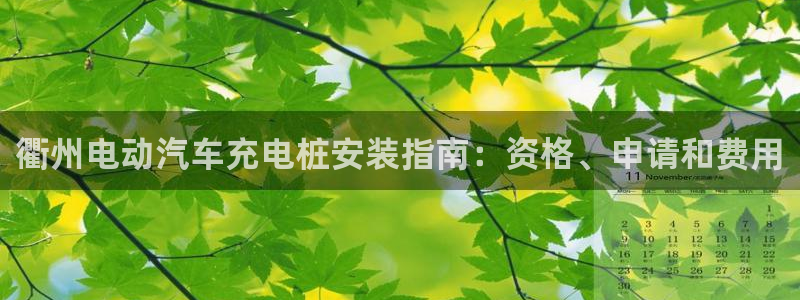 威廉希尔国内打开网址：衢州电动汽车充电桩