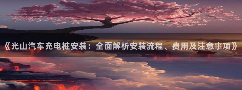 威廉希尔足球网成立于：《光山汽车充电桩安