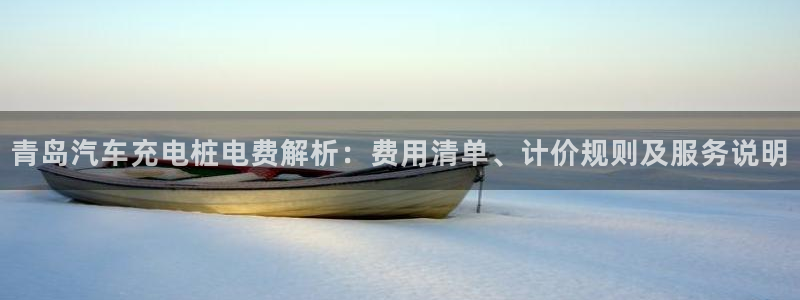威廉希尔足球分析师怎么样：青岛汽车充电桩